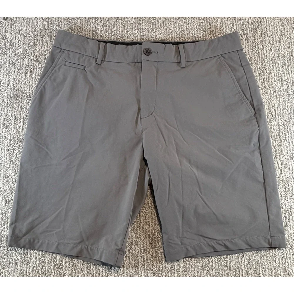 KJUS Ike Shorts Men W36 Gray Golf Performance Stretch MG20-D09